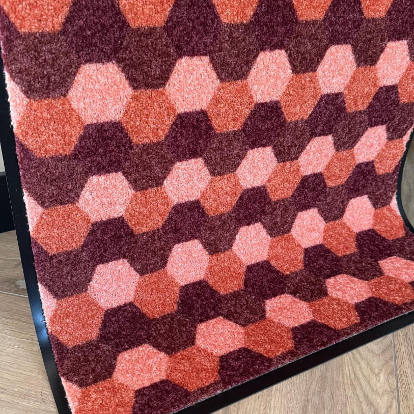 Hexa Brown - Custom Size