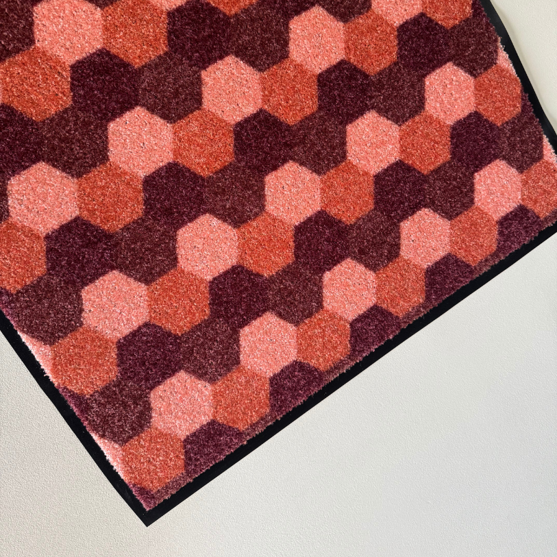 Hexa Brown - Custom Size